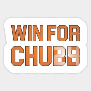 Win For Chubb Sticker